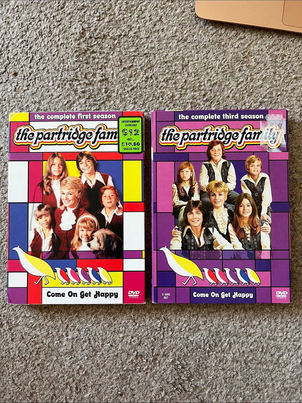 The Partridge Family Complete First & Third Seasons DVD Set / Season 1 + 3